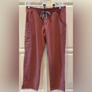 FIGS Mauve Women’s Large Regular Kade Scrub Pants